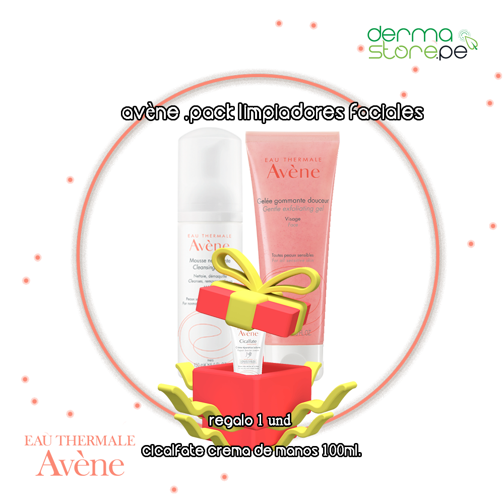 Gel Limpiador Facial Piel Grasa y Mixta Avene 2 Pack